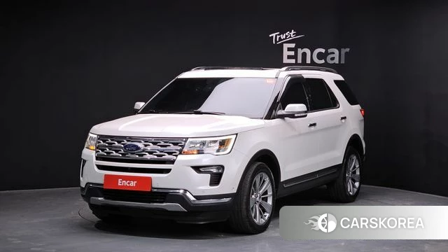 Ford Explorer 2019 Белый из Кореи