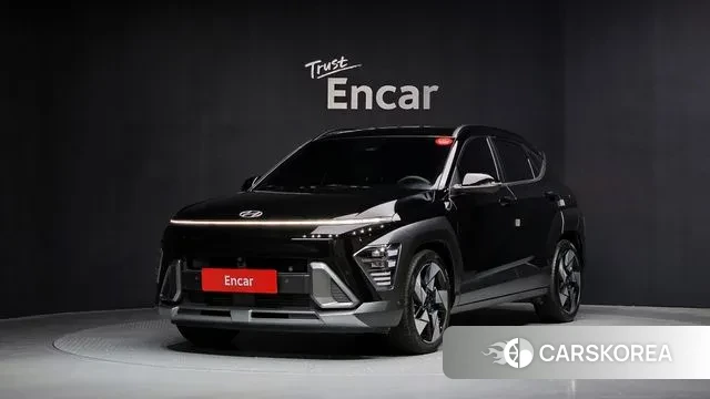 Hyundai Kona (SX2) 2023 Черный из Кореи