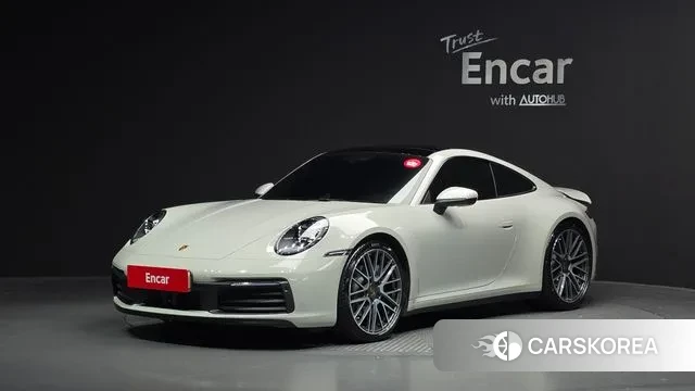 Porsche 911(992) 2021 Серебряный из Кореи