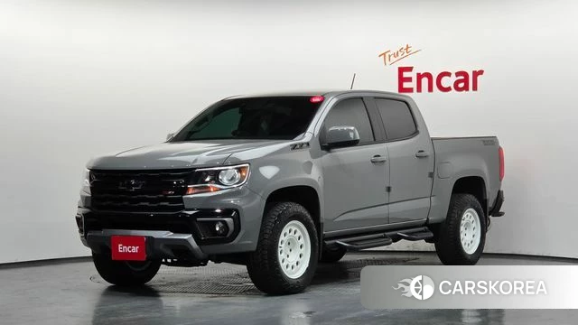 Chevrolet (GM Daewoo) Real New Colorado 2022 Серебристо-серый из Кореи