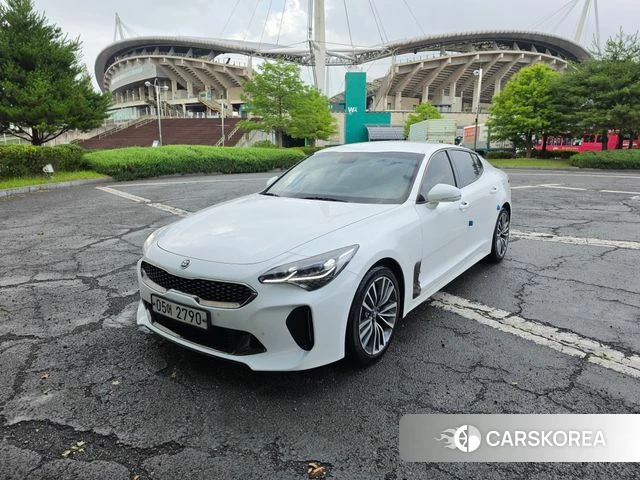 Kia Stinger 2018 Белый из Кореи