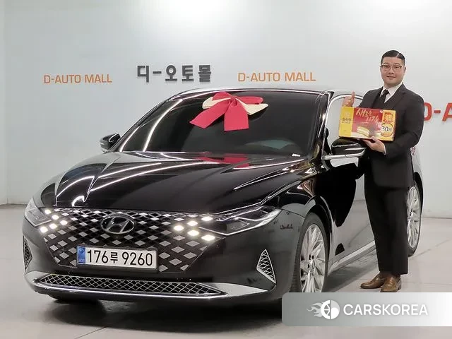 Hyundai The New Grandeur IG 2020 Черный из Кореи