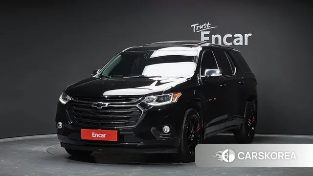 Chevrolet (GM Daewoo) Traverse 2021 Черный из Кореи