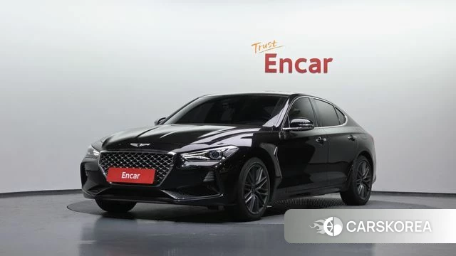 Genesis G70 2018 Черный из Кореи