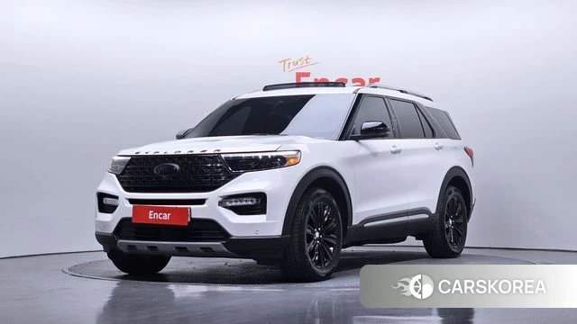 Ford Explorer 6th Generation 2020 Белый из Кореи