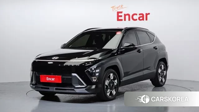 Hyundai Kona (SX2) 2024 Черный из Кореи