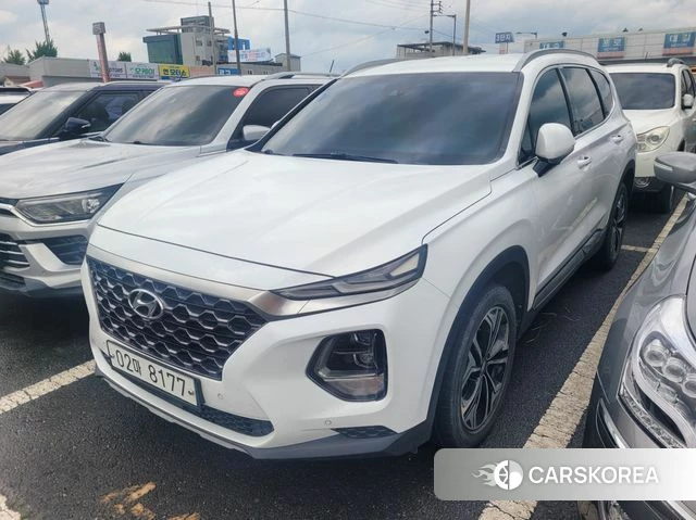 Hyundai Santa Fe TM 2018 Белый из Кореи