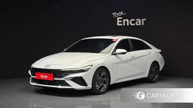 Hyundai The New Avante (CN7) 2023 Белый из Кореи