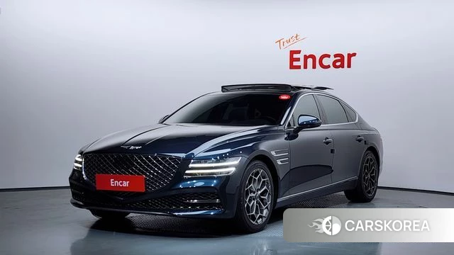Genesis G80 (RG3) 2021 Синий из Кореи