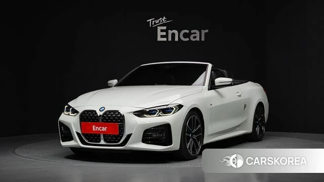 BMW 4 Series (G22) 2023 Белый из Кореи