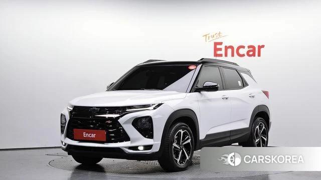 Chevrolet (GM Daewoo) Trailblazer 2022 Белый из Кореи