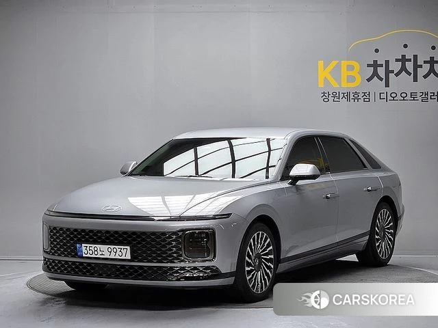 Hyundai Grandeur (GN7) 2023 Серебряный из Кореи