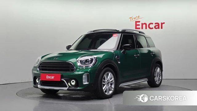 Mini Cooper Countryman 2023 Зеленый из Кореи