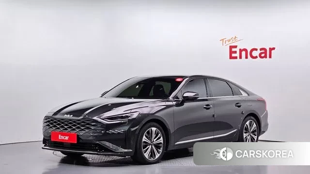 Kia K8 Hybrid 2022 Серый из Кореи