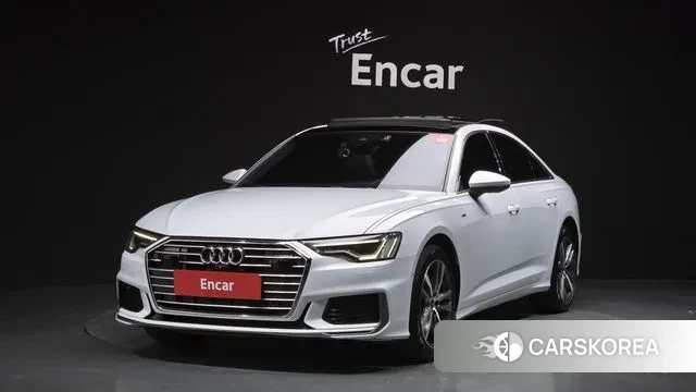 Audi A6 (C8) 2021 Белый из Кореи