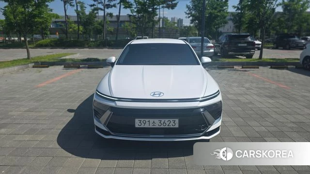 Hyundai Sonata D Edge (DN8) 2023 Белый из Кореи
