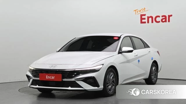Hyundai The New Avante (CN7) 2023 Белый из Кореи