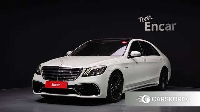 Mercedes-Benz S-Class W222 2019 Белый из Кореи