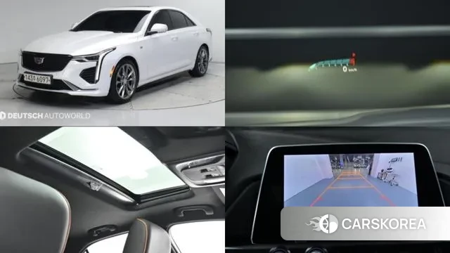 Cadillac CT4 2020 Белый из Кореи