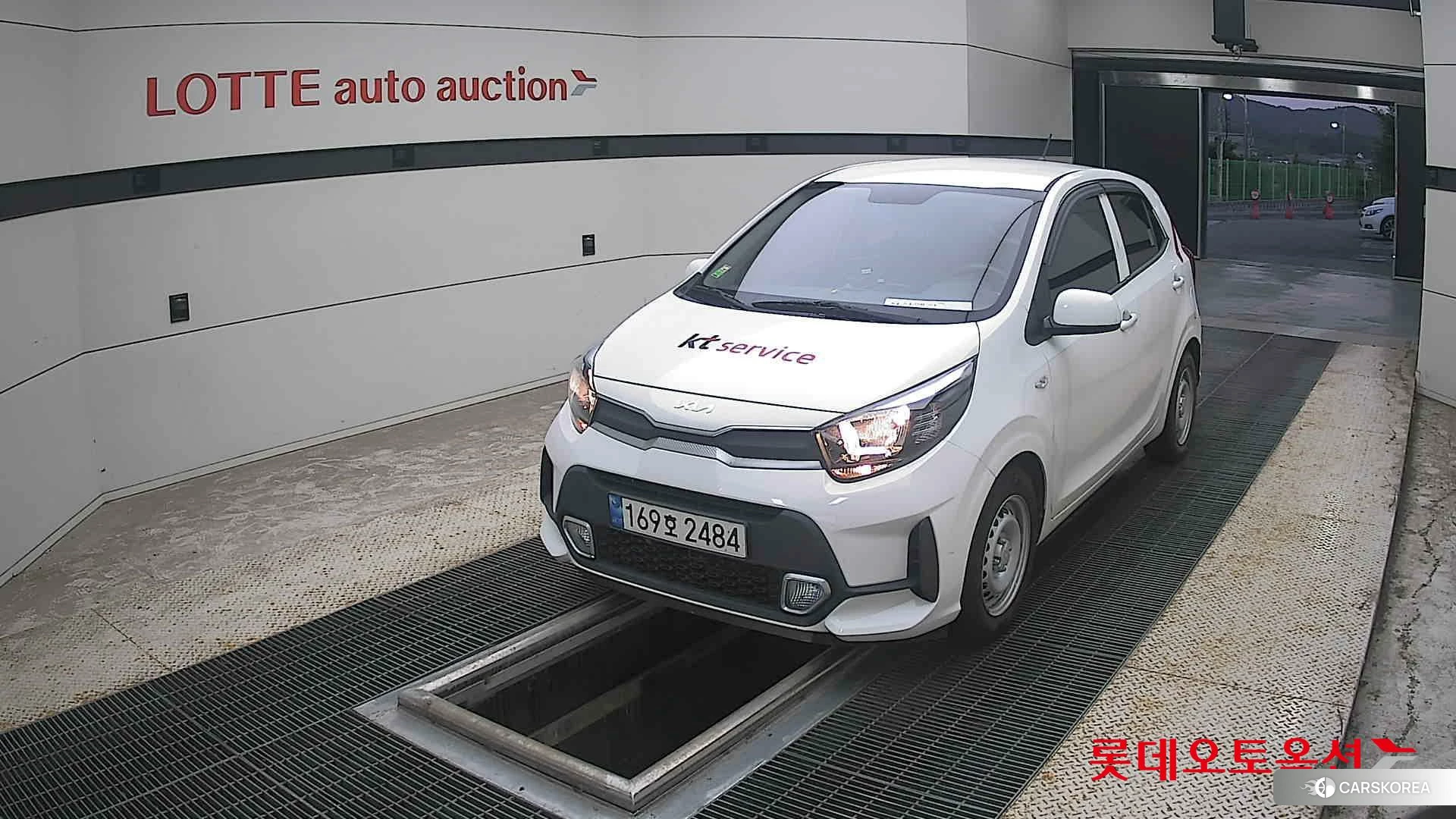 Kia Morning 2022 Clear White из Кореи