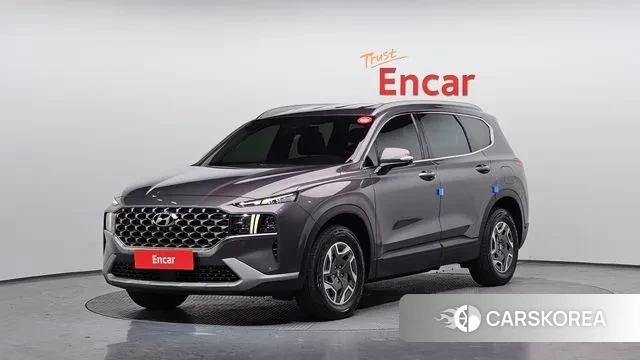Hyundai The New Santa Fe 2022 Серый из Кореи