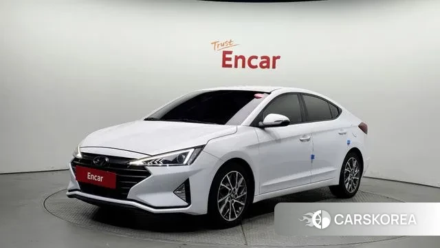 Hyundai The New Avante AD 2018 Белый из Кореи