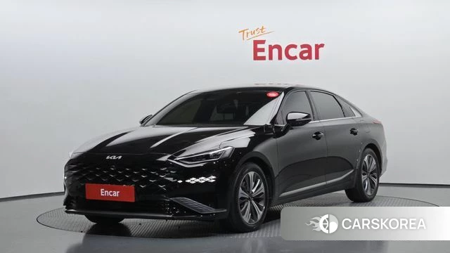 Kia K8 Hybrid 2022 Черный из Кореи