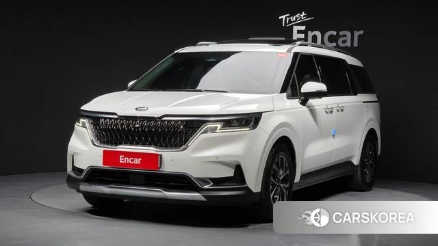 Kia Carnival 4th generation 2021 Белый из Кореи
