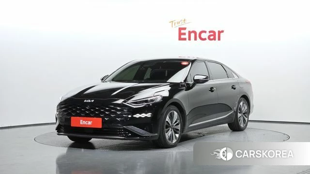 Kia K8 Hybrid 2021 Черный из Кореи