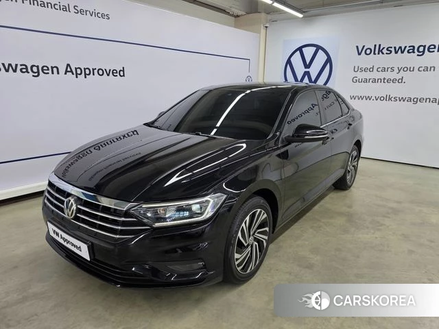 Volkswagen 7th Generation of Jetta 2021 Черный из Кореи