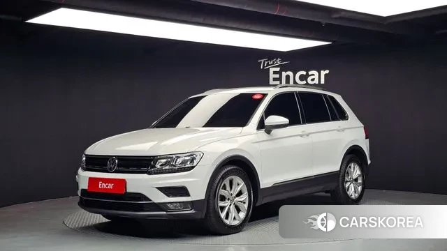 Volkswagen Tiguan second Generation 2018 Белый из Кореи
