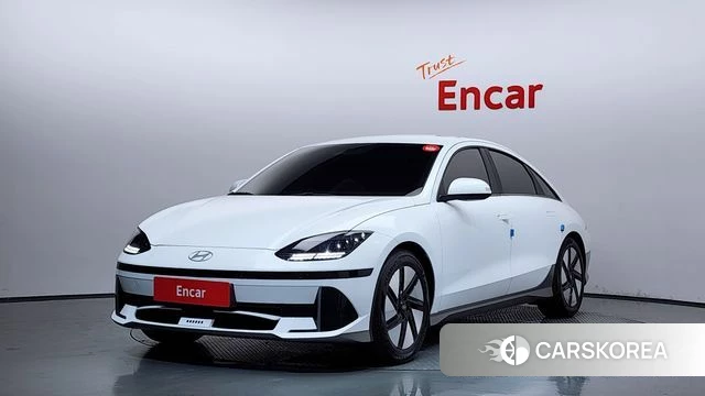 Hyundai Ionic 6 2022 Белый из Кореи