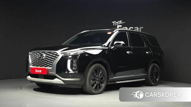 Hyundai Palisade 2021 Черный из Кореи