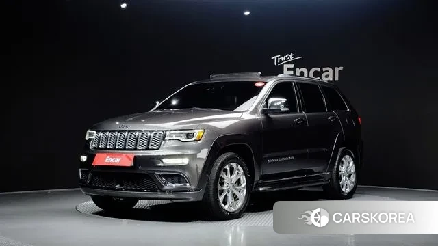 Jeep Grand Cherokee 2019 Серый из Кореи