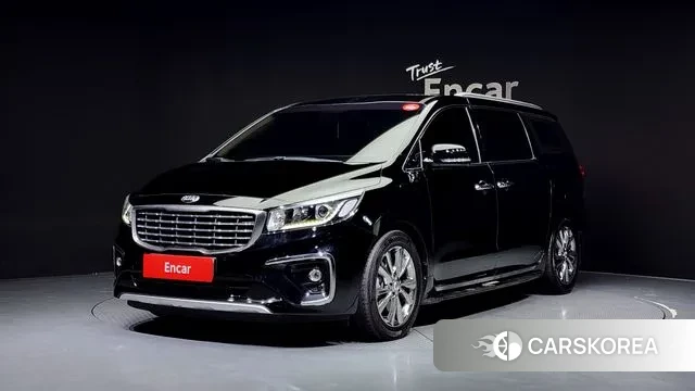 Kia The New Carnival 2018 Черный из Кореи