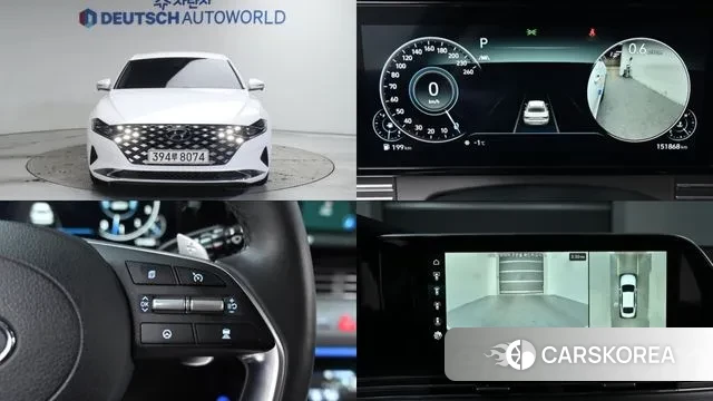 Hyundai The New Grandeur IG 2022 Белый из Кореи