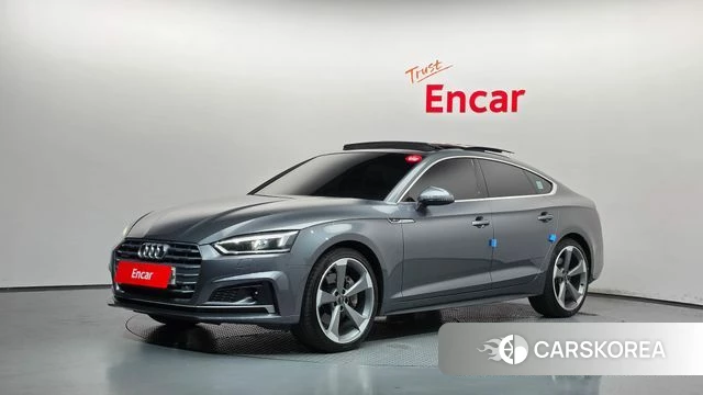 Audi A5 (F5) 2019 Серый из Кореи
