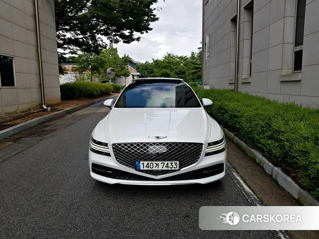 Genesis G80 (RG3) 2021 Белый из Кореи