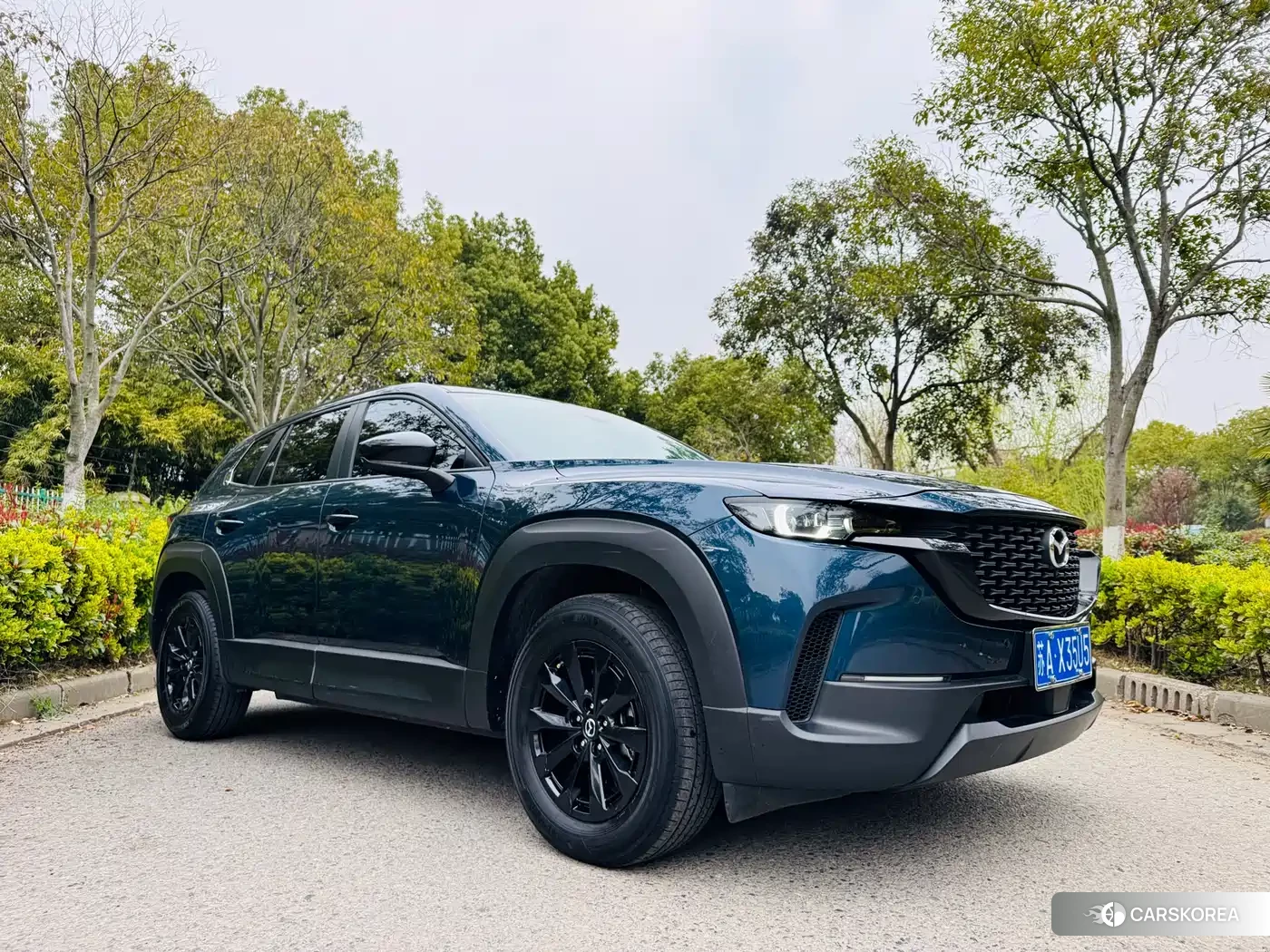 Mazda CX-50 2024 Синий из Китая