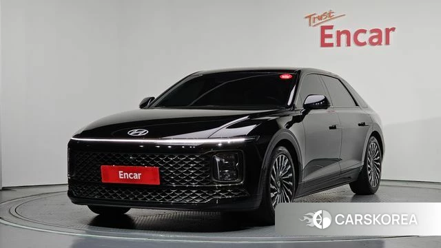 Hyundai Grandeur (GN7) 2023 Черный из Кореи