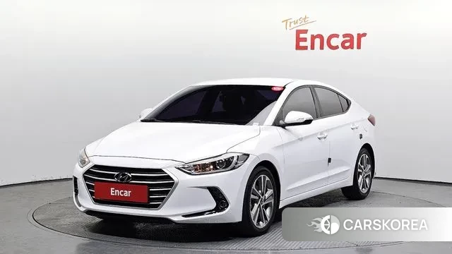 Hyundai Avante AD 2018 Белый из Кореи