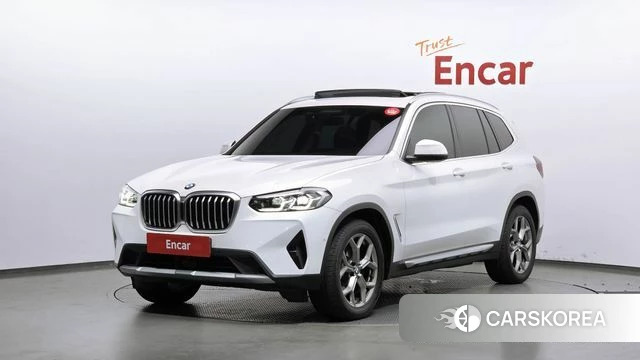 BMW X3 (G01) 2022 Белый из Кореи