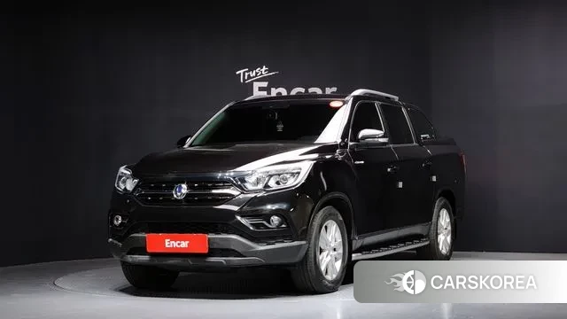 Ssangyong Rexton Sports 2018 Черный из Кореи