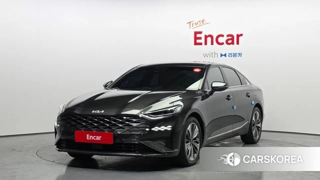 Kia K8 Hybrid 2022 Серый из Кореи