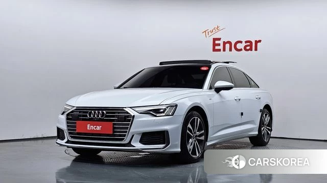 Audi A6 (C8) 2021 Белый из Кореи