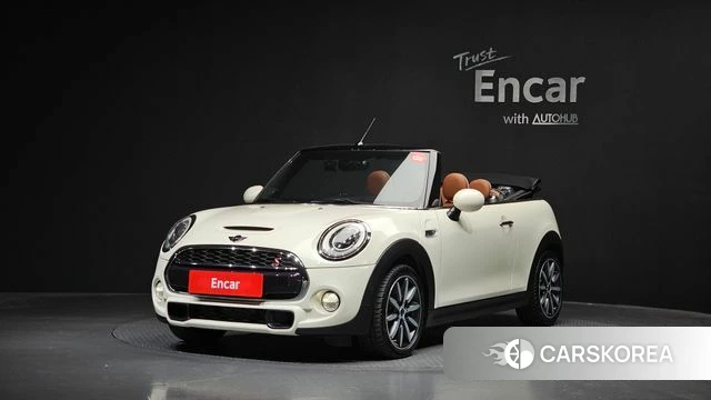 Mini Cooper S Convertible 2018 Жемчужный цвет из Кореи