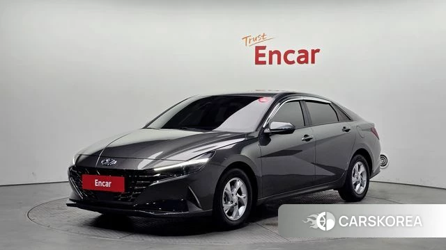 Hyundai Avante (CN7) 2021 Серый из Кореи