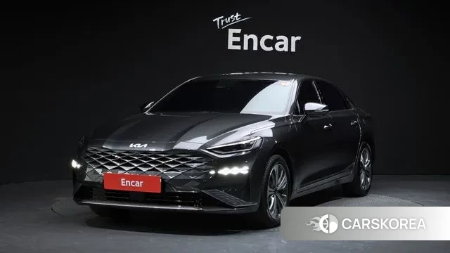 Kia K8 Hybrid 2024 Серый из Кореи