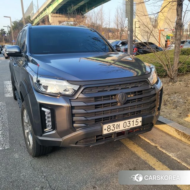 Ssangyong Rexton Sports 2020 Серый из Кореи