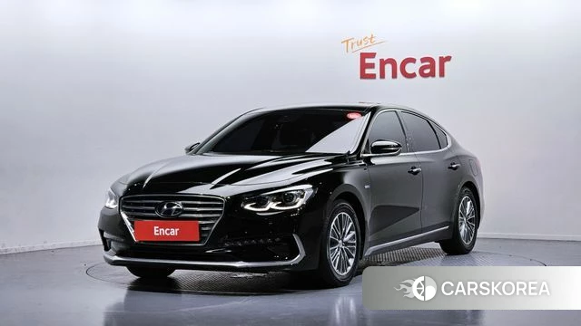 Hyundai Grandeur IG Hybrid 2018 Черный из Кореи